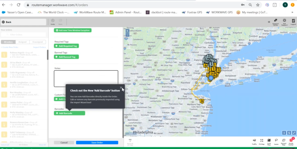 WorkWave Route Manager app 2